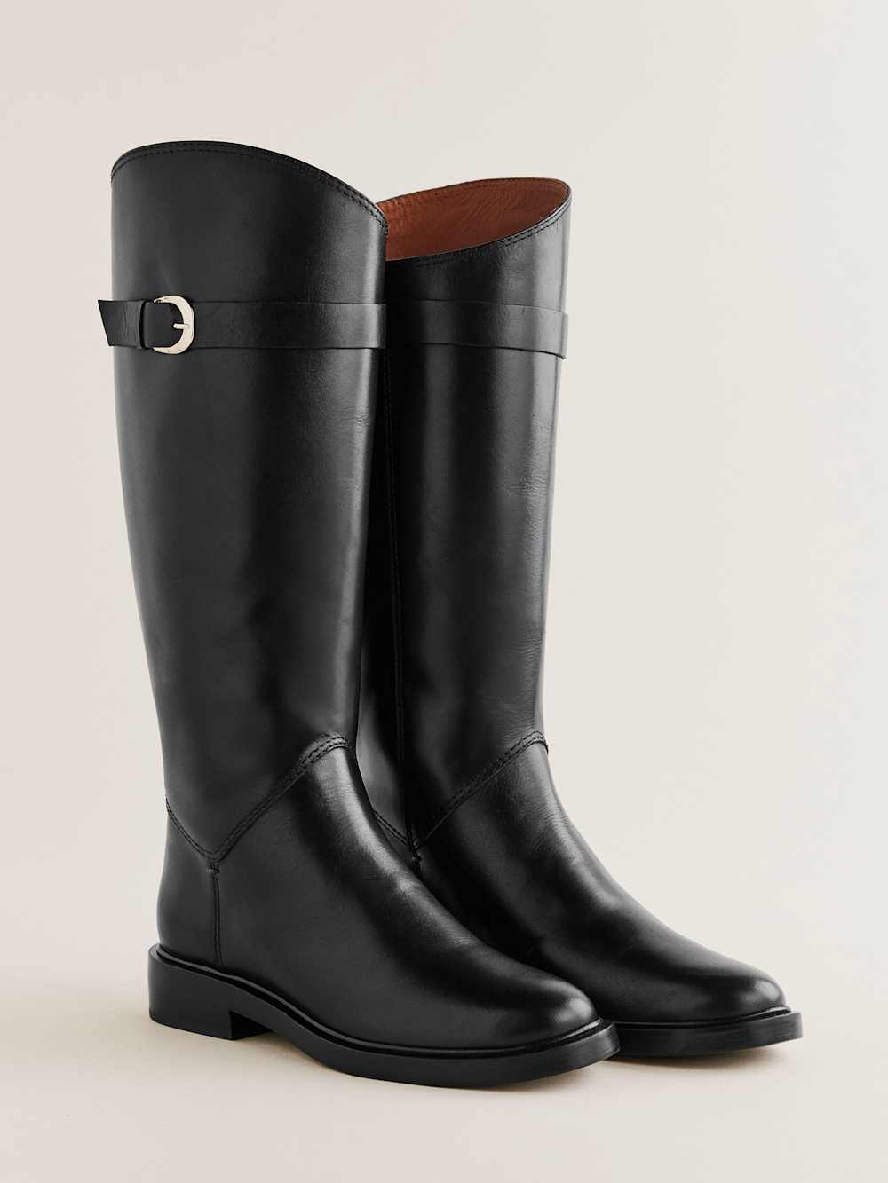 Reformation Franklin Knee Boot - Black Leather