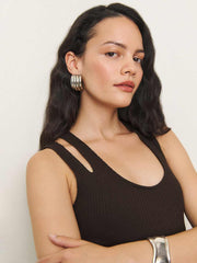 Reformation Jules Knit Dress - Mole