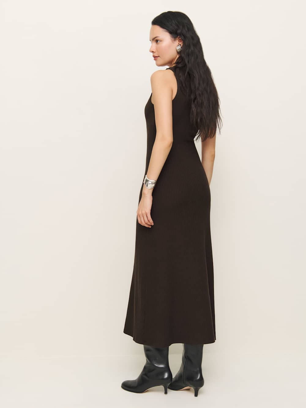 Reformation Jules Knit Dress - Mole