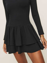 Reformation Flynn Knit Dress - Black
