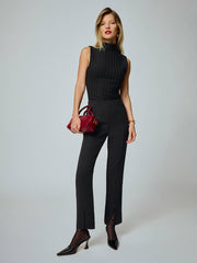 Reformation Maison Knit Top - Black