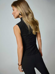 Reformation Maison Knit Top - Black