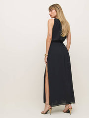 Reformation Lucelia Dress - Black