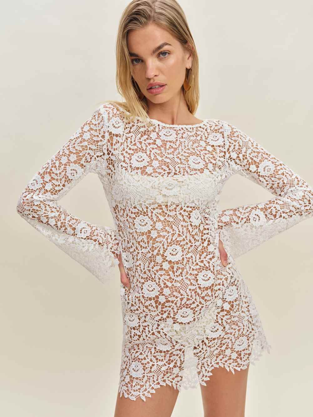 Reformation Sereia Dress - White