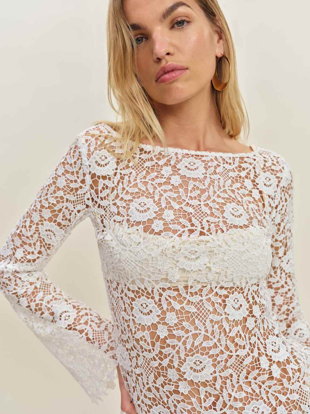 Reformation Sereia Dress - White