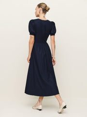 Reformation Noor Dress - Navy