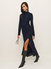 Reformation Tilda Dress - Navy