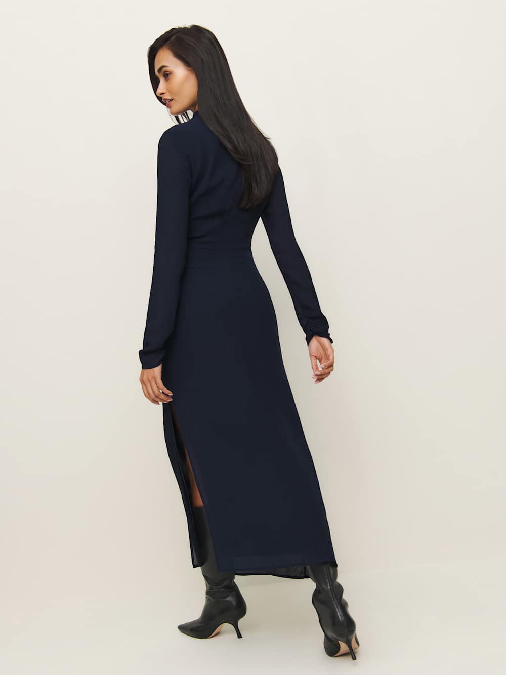 Reformation Tilda Dress - Navy