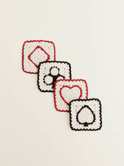 Reformation Aces Regenerative Wool Coasters - Arctic Multi