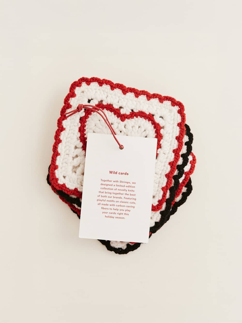 Reformation Aces Regenerative Wool Coasters - Arctic Multi