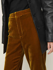 Reformation Sora Velvet Pant - Copper