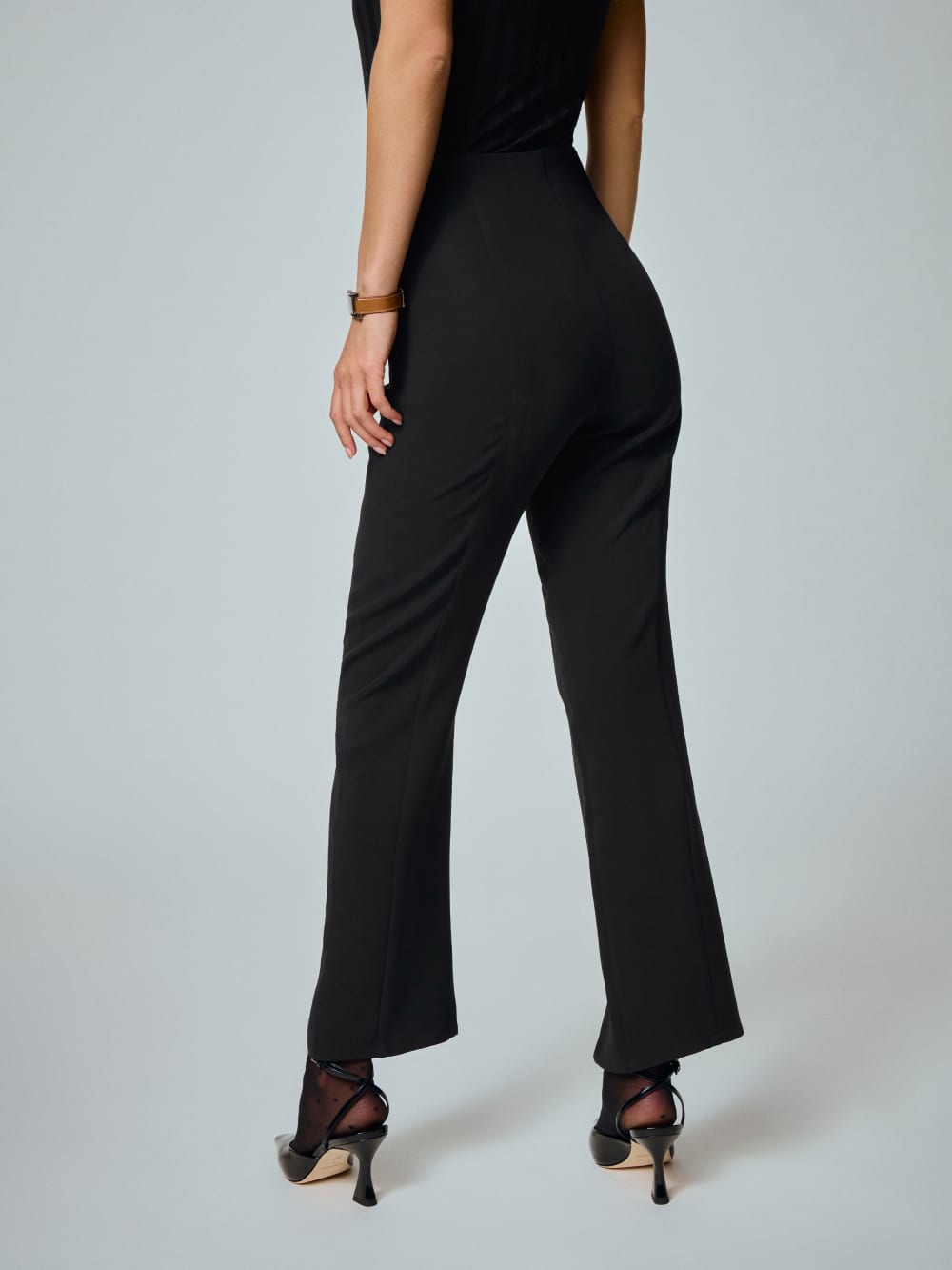 Reformation Pierre Mid Rise Pant - Black