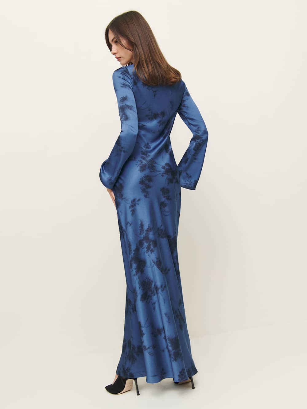 Reformation Ciana Satin Dress - Fantasy