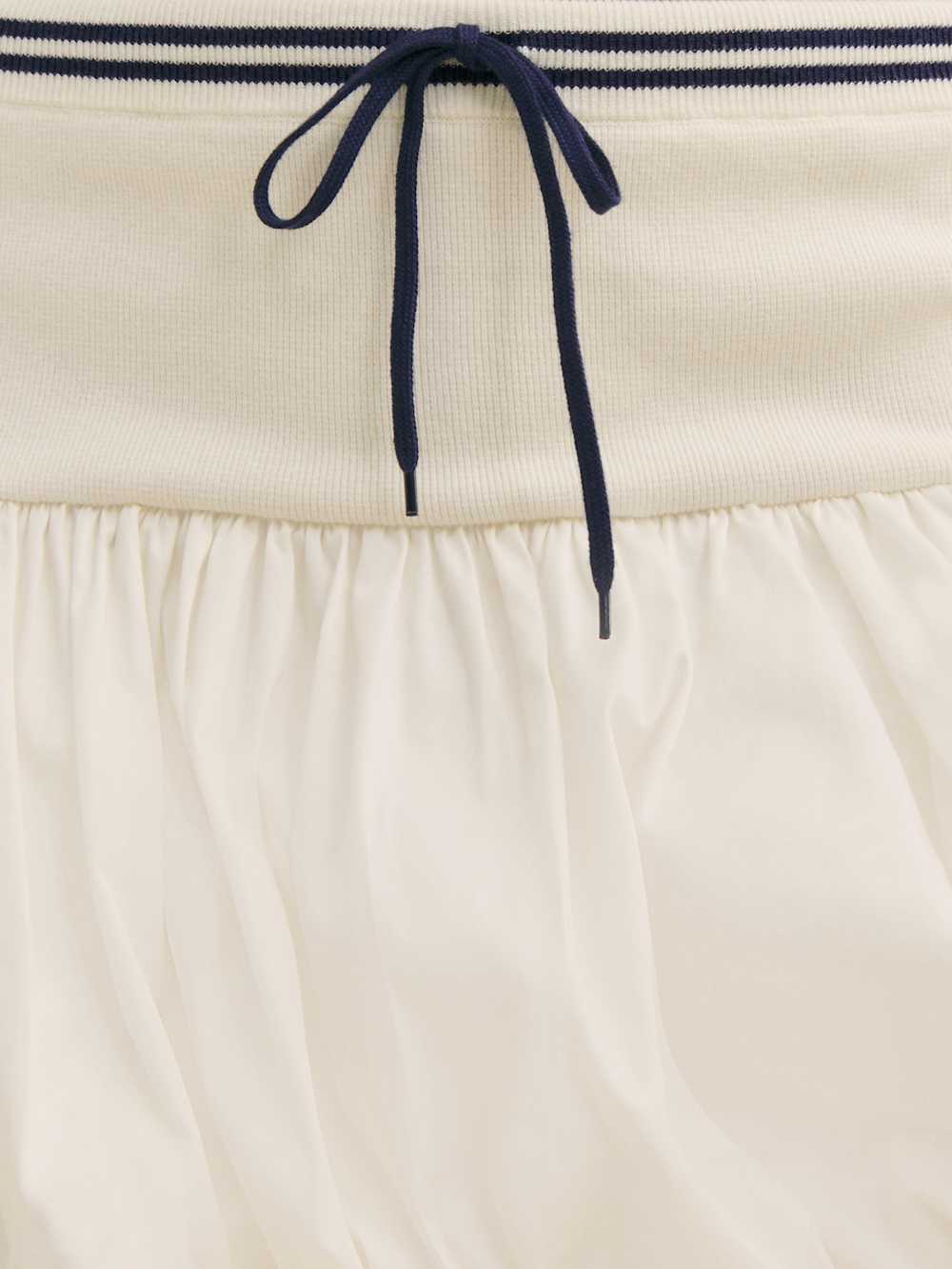 Reformation William Cotton Sweater Set - Fior Di Latte Navy