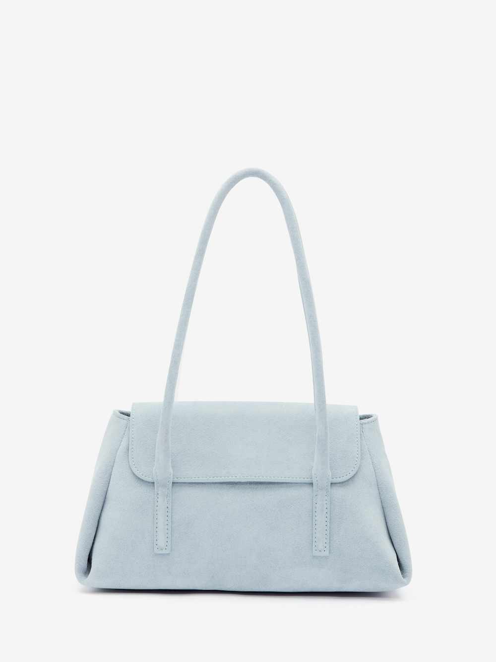 Reformation Small Caterina Top Handle - Mist Suede