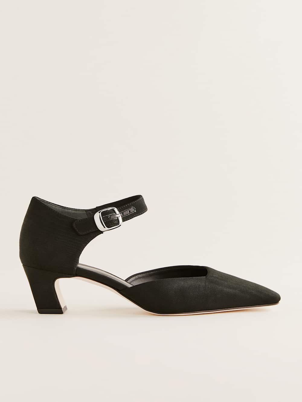 Reformation Denise Pump - Black Moire