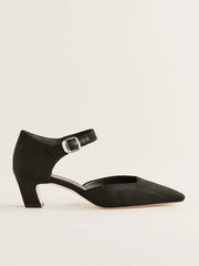 Reformation Denise Pump - Black Moire