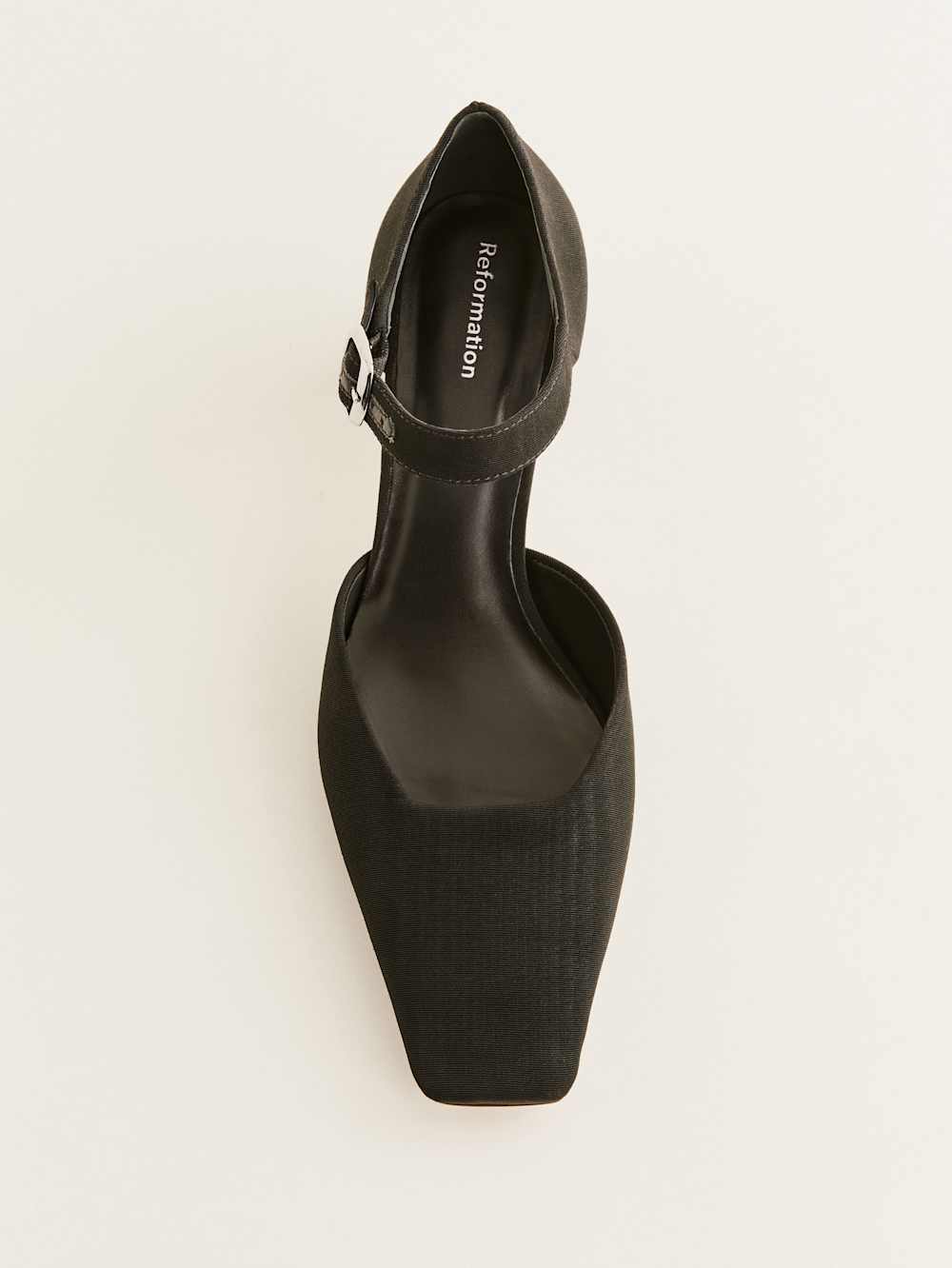 Reformation Denise Pump - Black Moire
