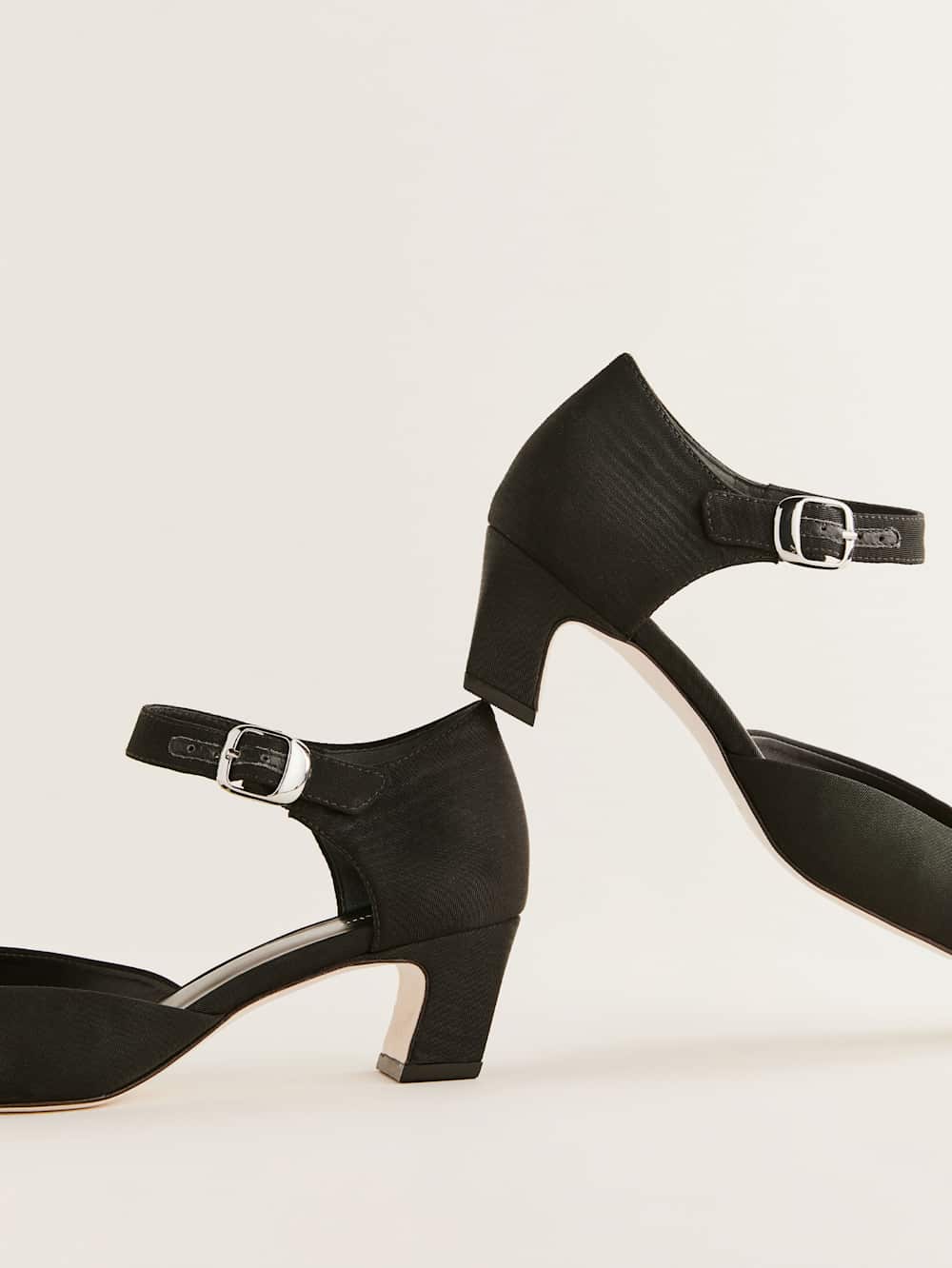 Reformation Denise Pump - Black Moire