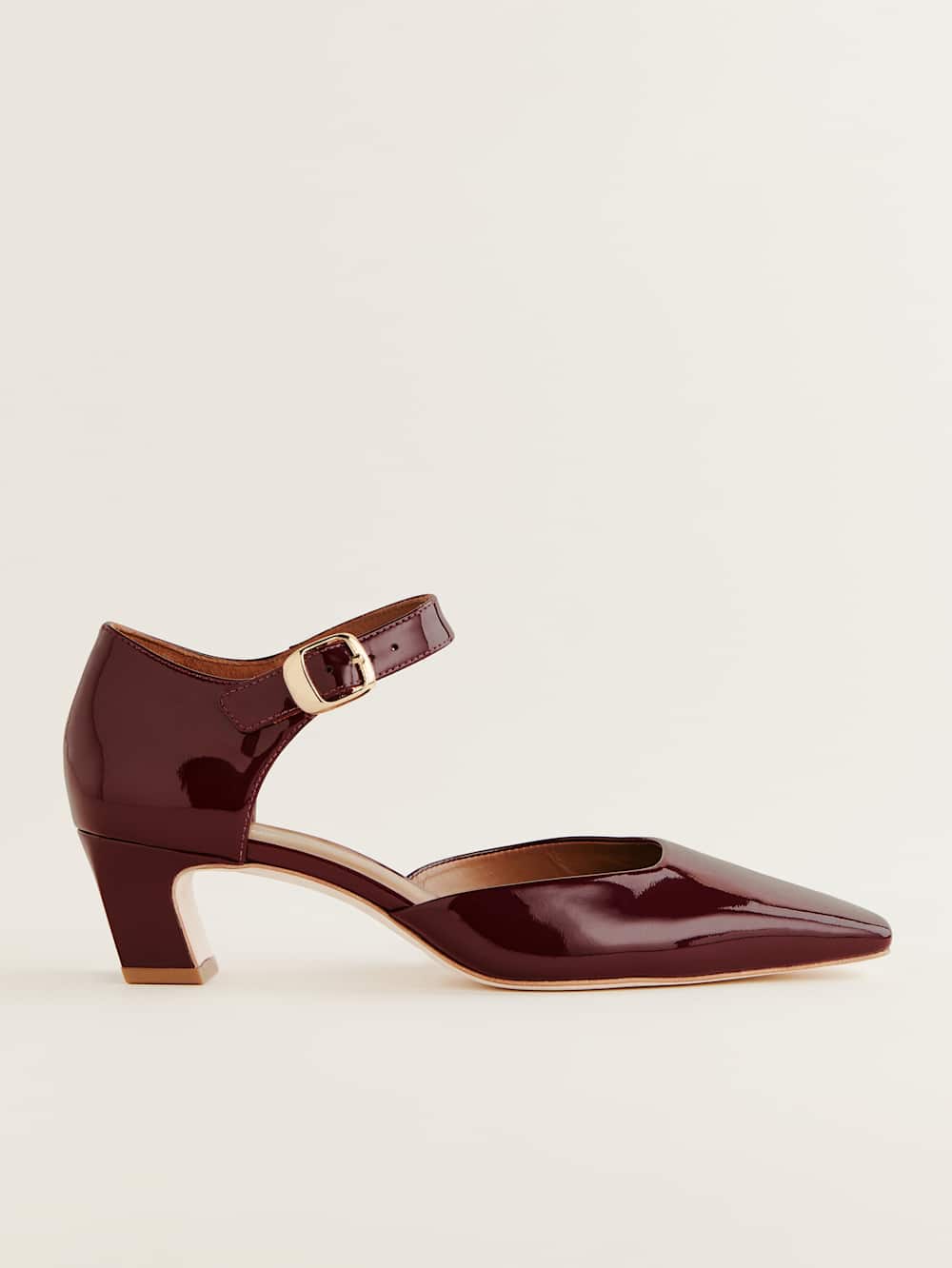 Reformation Denise Pump - Wine Patent