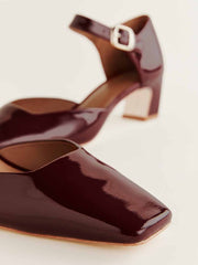 Reformation Denise Pump - Wine Patent