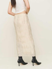 Reformation Apolline Skirt - Ivory