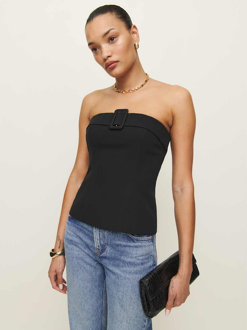 Reformation Aradia Top - Black