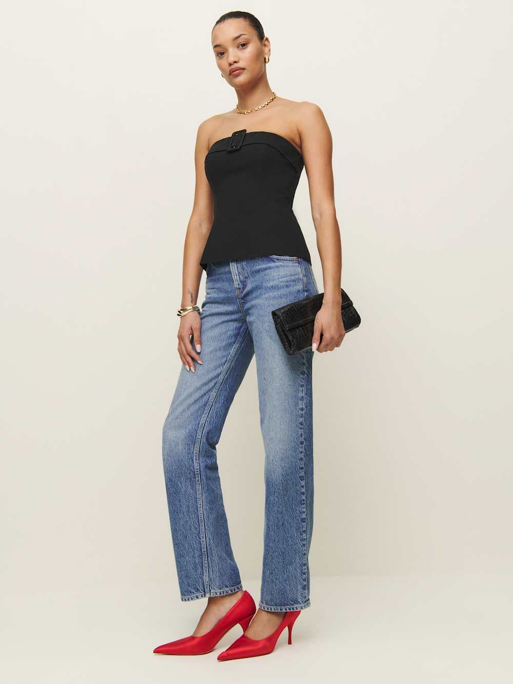 Reformation Aradia Top - Black