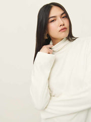 Reformation Anya Knit Top - Fior Di Latte