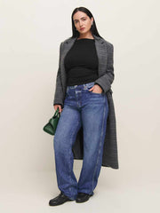 Reformation Wiley Knit Top Es - Black