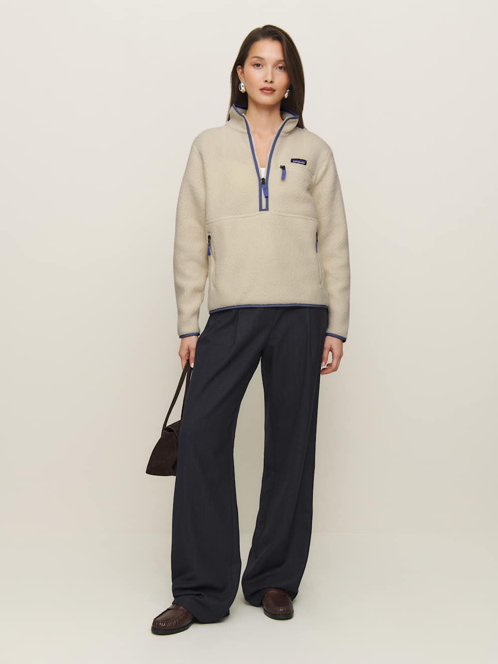 Reformation Patagonia W's Retro Pile Marsupial - Natural