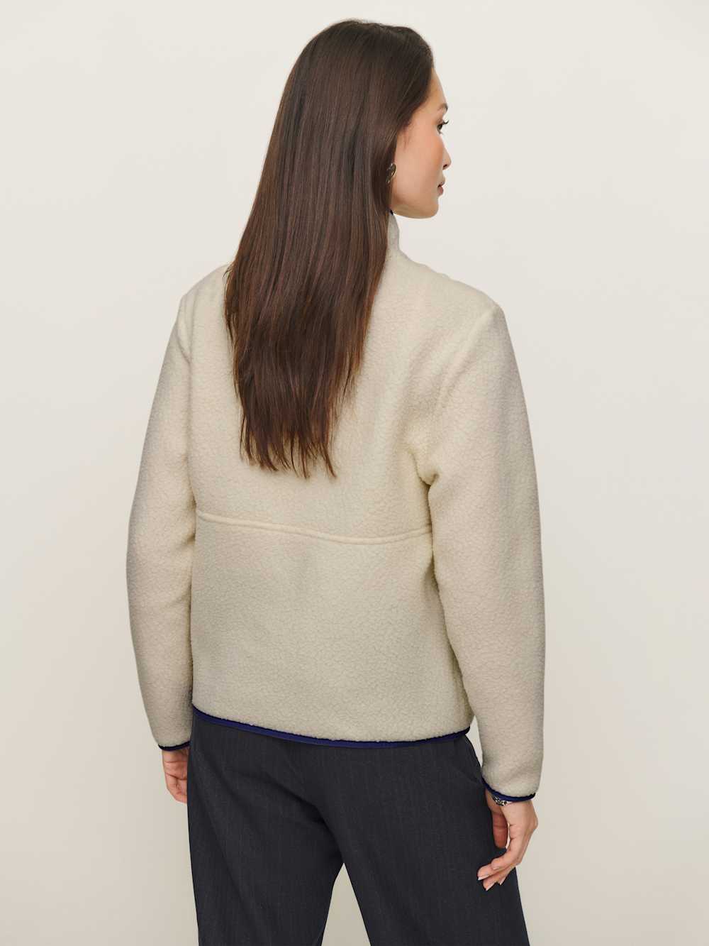 Reformation Patagonia W's Retro Pile Marsupial - Natural