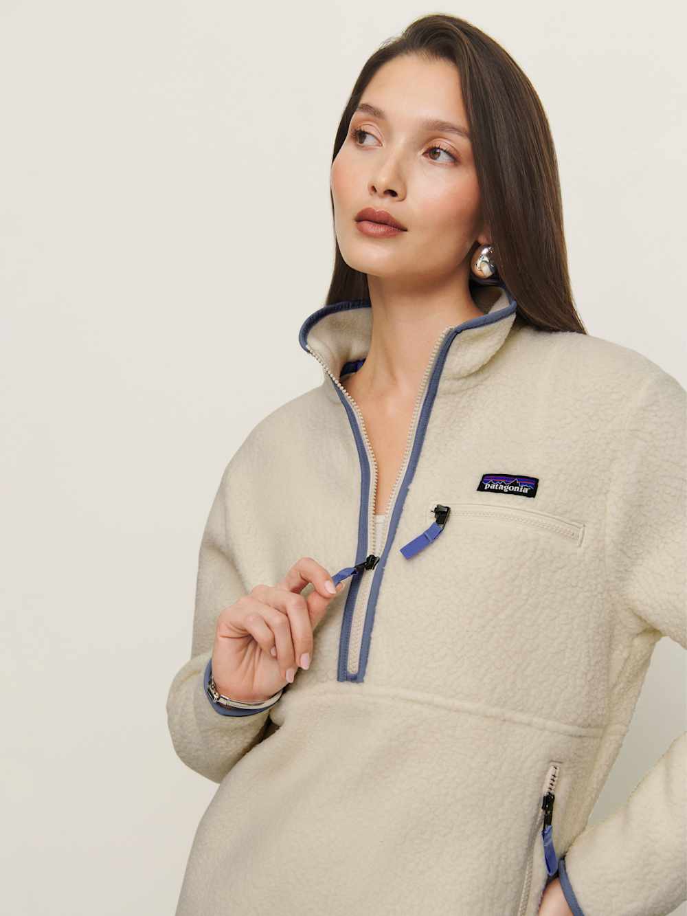 Reformation Patagonia W's Retro Pile Marsupial - Natural