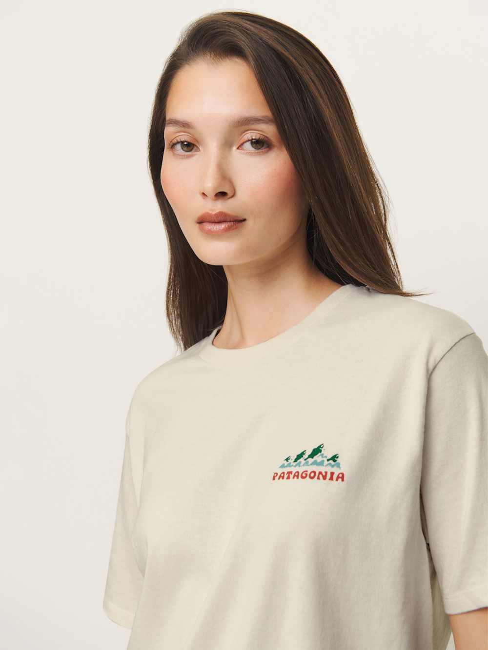 Reformation Patagonia M's Take A Stand Responsibili-tee - Birch White