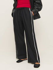 Reformation Julien Poplin Pant - Black