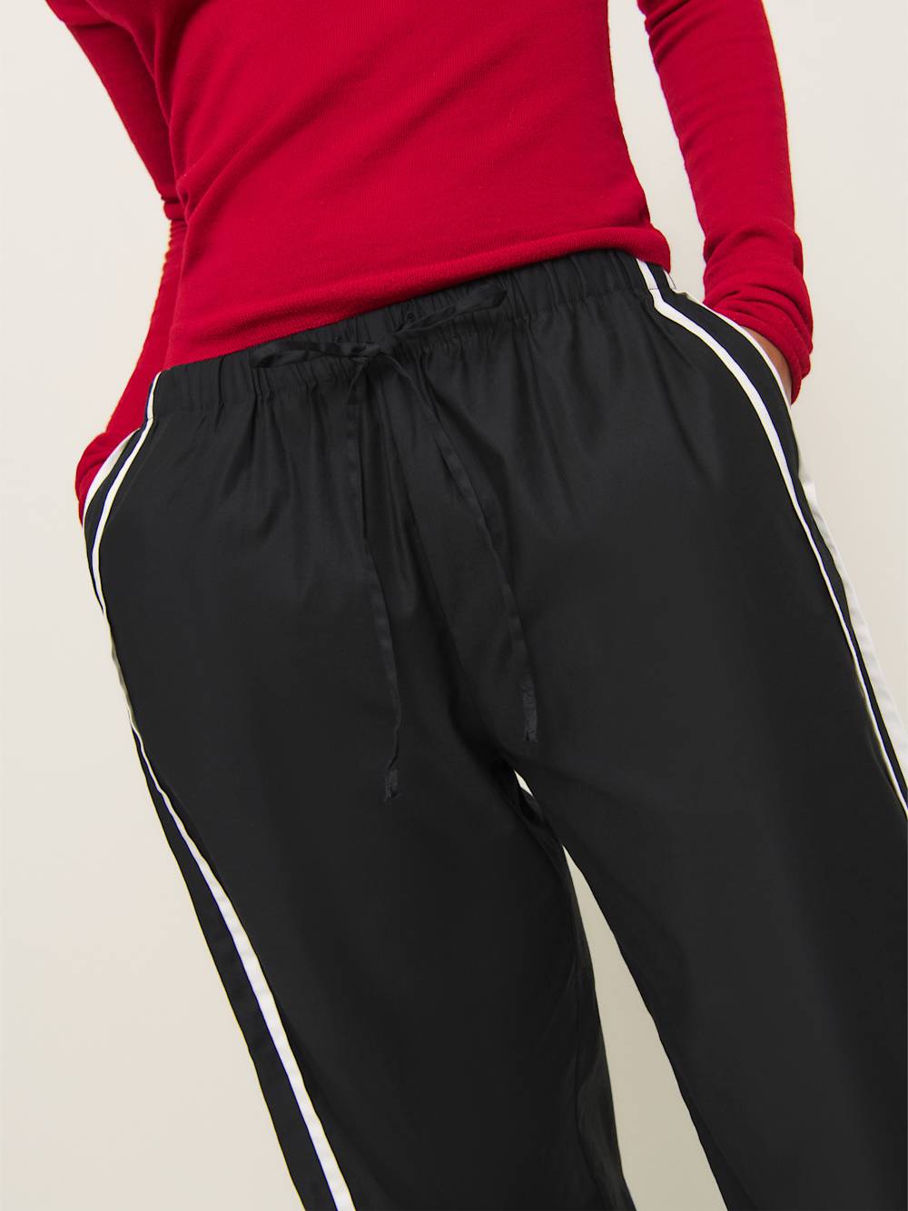 Reformation Julien Poplin Pant - Black