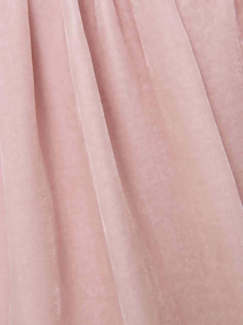 Reformation Bailee Velvet Top - Cherry Blossom