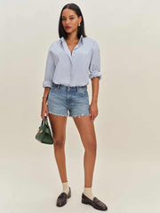 Reformation Sutton Low Rise 2.5” Slouchy Jean Shorts - Colorado