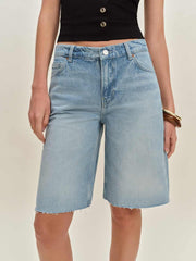Reformation Finley Low Rise 11" Baggy Jorts - Burnett