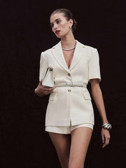 Reformation Wren Blazer - Cream