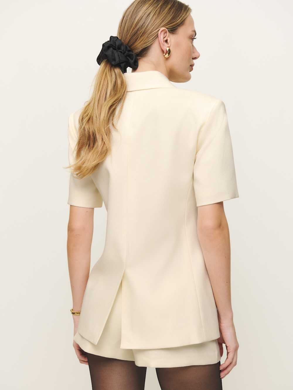 Reformation Wren Blazer - Cream