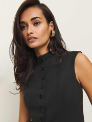 Reformation Lottie Vest - Black