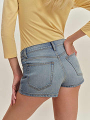 Reformation Jensen High Rise Cheeky Shorts - Edessa