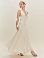 Reformation Briony Dress - Fior Di Latte
