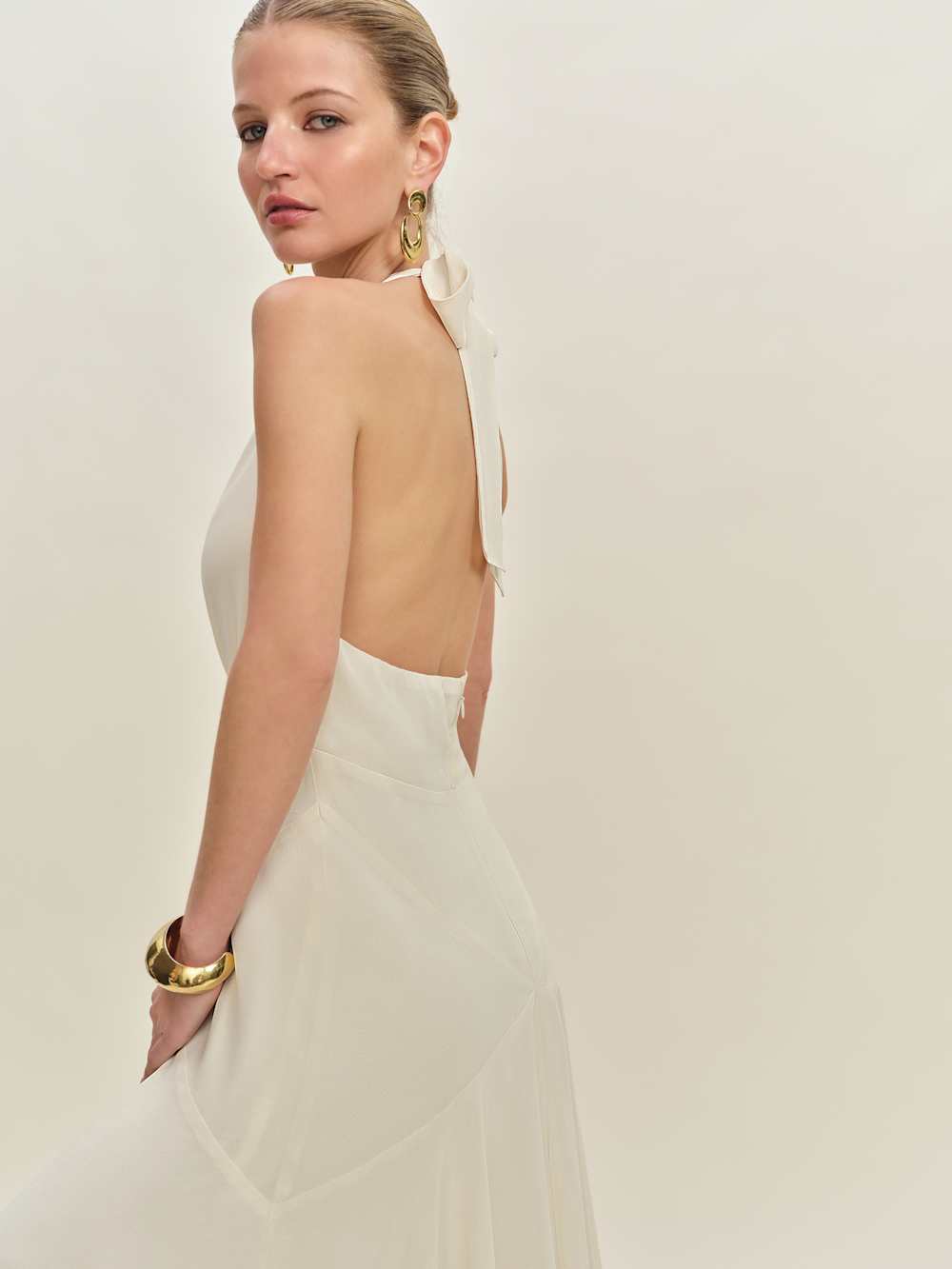 Reformation Briony Dress - Fior Di Latte
