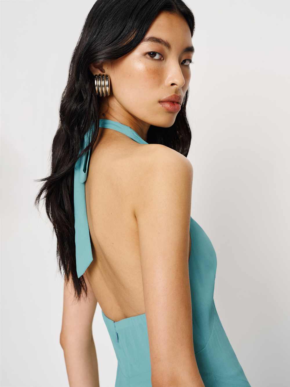 Reformation Briony Dress - Fountain
