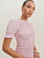 Reformation Leannah Dress - Cherry Blossom