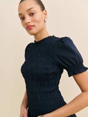 Reformation Leannah Dress - Navy