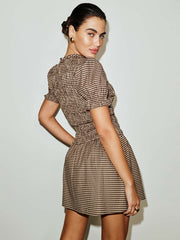 Reformation Leannah Dress - Tartine Check