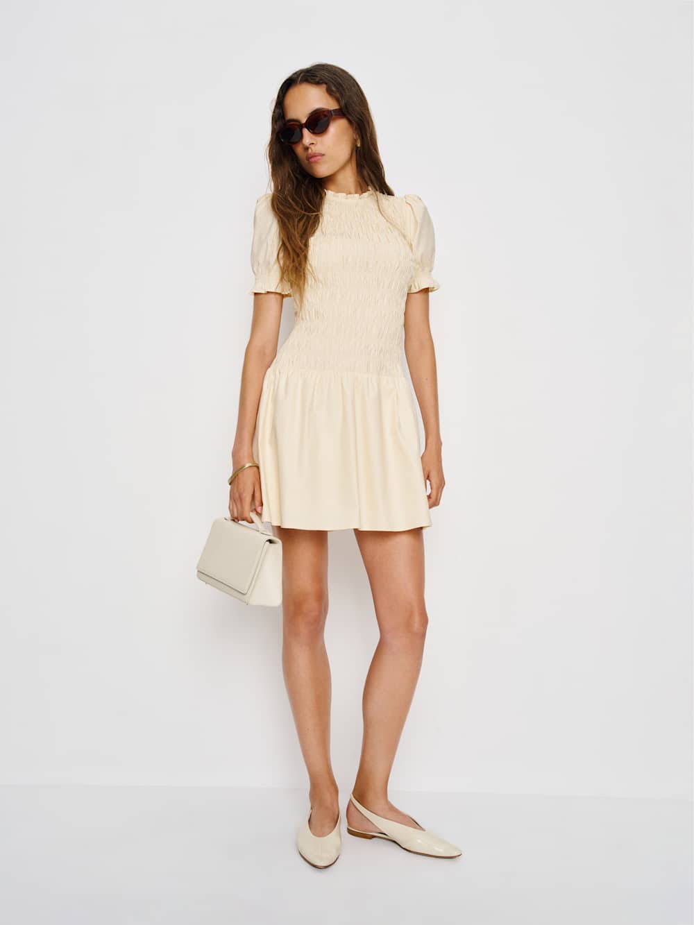 Reformation Leannah Dress - Sugar